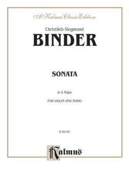 Sonata in G Major (Piano) 