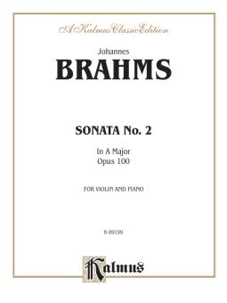 Sonata in A Major, Op. 100 (Piano) 