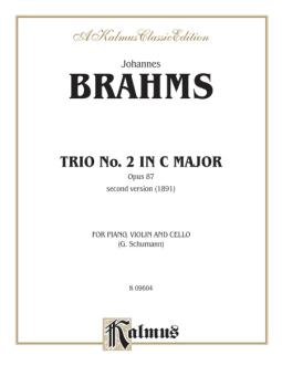 Trio No. 2 in C Major, Op. 87 (Violin) 