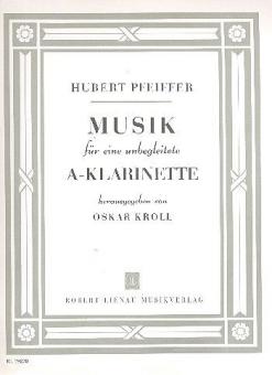 Music for an Unaccompanied Clarinet in A 