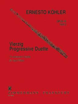 40 Progressive Duets Op. 55 Book 2 Standard