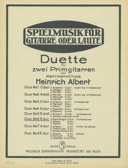 Duo No. 6 D major 
