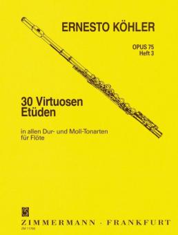 30 Virtuoso Etudes Op. 75 Vol. 3 Standard