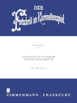 Progress in Clarinet Playing op. 91 Vol. 1 