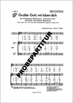Großer Gott, wir loben dich 
