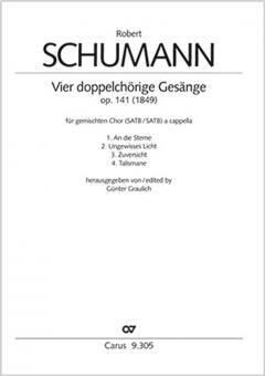 4 doppelchörige Gesänge op. 141 