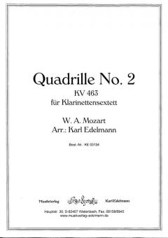 Quadrille No. 2 KV 463 