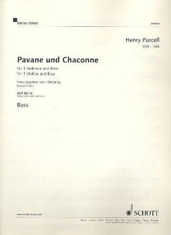 Pavane and Chaconne G Minor 