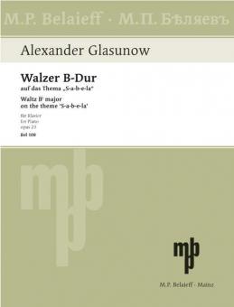 Walzer B-Dur op. 23 Download