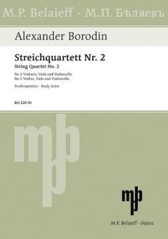 Streichquartett Nr. 2 D-Dur 