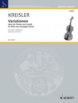 Variations of the Theme by Corelli F Major Download