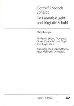 Ein Lämmlein geht 