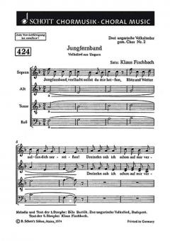 Drei ungarische Volkslieder Nr. 2 Download