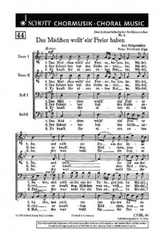 Drei heitere Volkslieder Nr. 2 Download