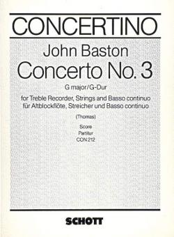 Concerto No. 3 G Major Download