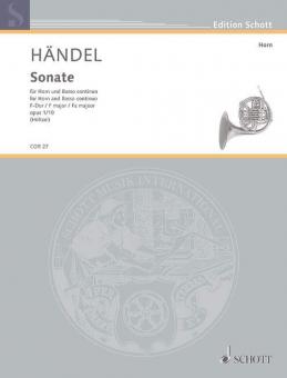 Sonata F Major Op. 1/10 Download