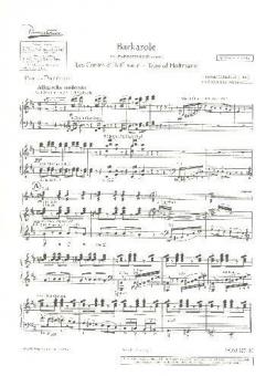 Barcarole Download