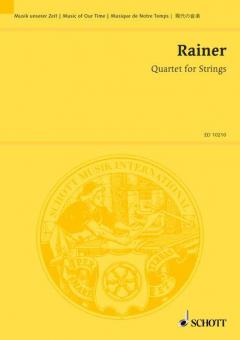 Quartet for Strings Download
