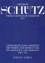 Unser Herr Jesus Christus SWV423 Download