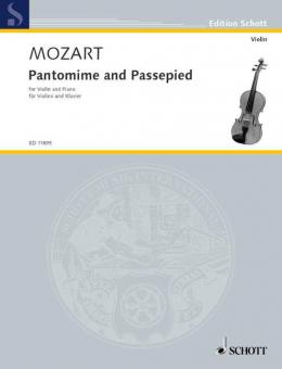 Pantomime and Passepied K.299 B Anh. 10 Download