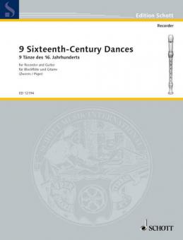 9 Sixteenth-Century Dances Download