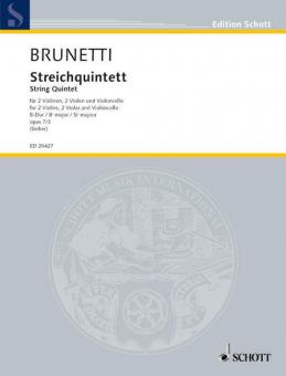 String Quintet B Flat Major Op. 7/3 Download