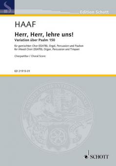 Herr, Herr, lehre uns! Download