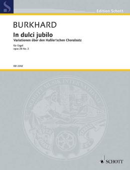 In dulci jubilo op. 28/2 Download