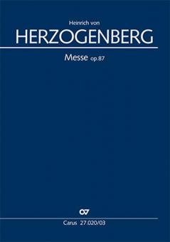 Messe in e-Moll op. 87 Standard