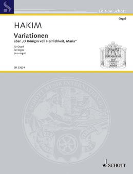 Variationen über 'O Königin voll Herrlichkeit, Maria' Download