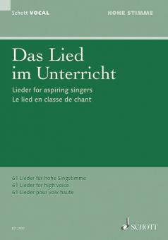 Lieder for Aspiring Singers Download