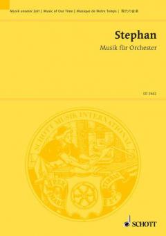 Music for Orchestra 