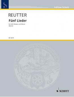 Fünf Lieder op. 58 Download