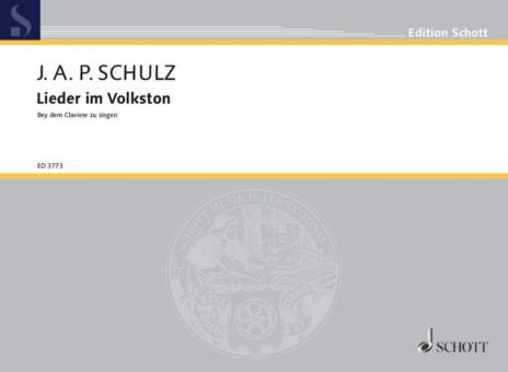 Lieder im Volkston 