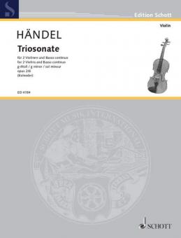 Nine Trio Sonatas Op. 2 No. 6 Download
