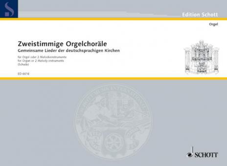 Zweistimmige Orgelchoräle Download