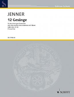 Zwölf Gesänge op. 3 Heft 2 Download