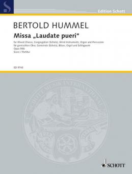 Missa Laudate pueri op. 98b Download