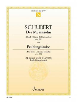 Der Musensohn / Frühlingsglaube Download