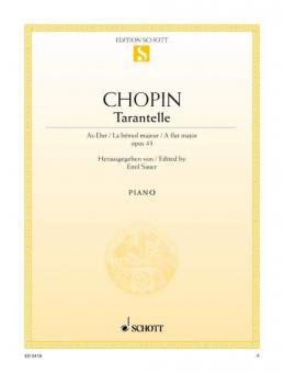 Tarantella A-Flat Major Op. 43 Download