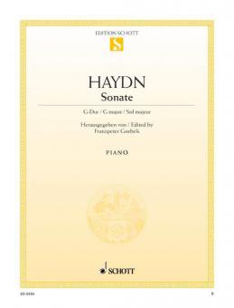 Sonata G major Hob. XVI:27 Download