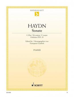Sonata C major Hob. XVI:35 Download