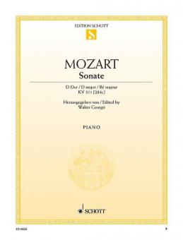 Sonata D Major K 311 [284 C] Download