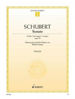 Sonata G Major Op. 78 D 894 