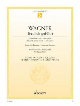 Treulich geführt WWV 75 Download