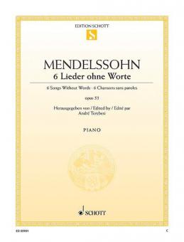 6 Songs without Words Op. 53 Download