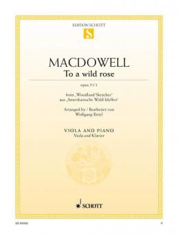 To A Wild Rose Op. 51/1 Download