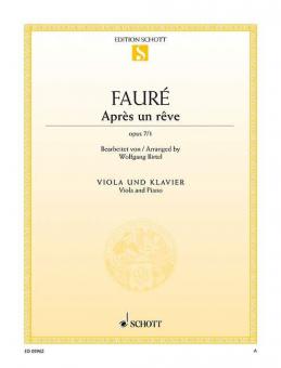 Après un rêve op. 7/1 Download