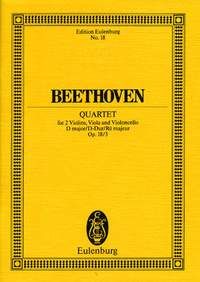 Streichquartett D-Dur op. 18/3 