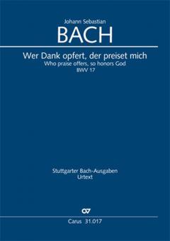 Wer Dank opfert, der preiset mich Standard